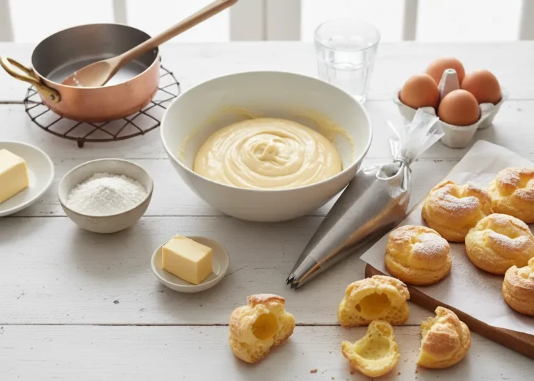 pate à choux trop liquide