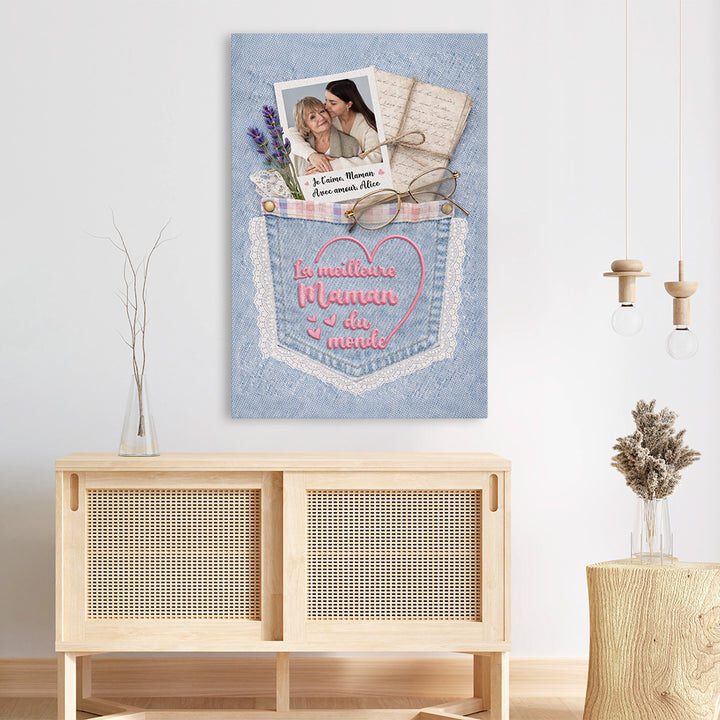 Tableau personnalis&eacute; famille original pour une d&eacute;coration &eacute;motionnelle