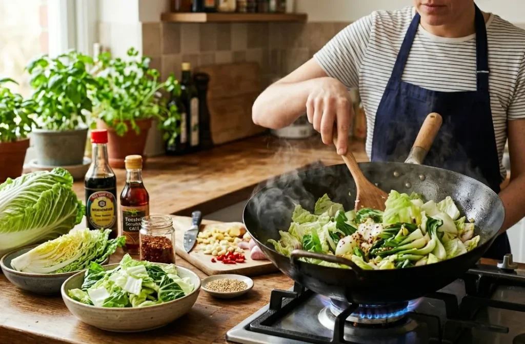 comment cuisiner le chou chinois