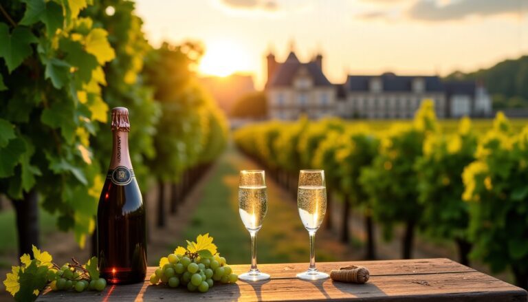 invention du champagne