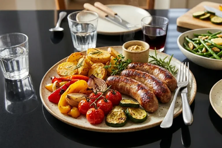 quels légumes pour accompagner des saucisses