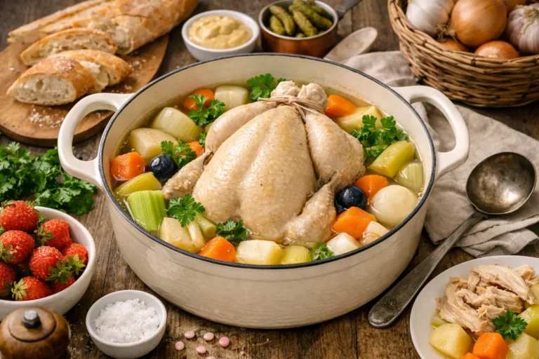 recette de poule au pot façon grand-mère