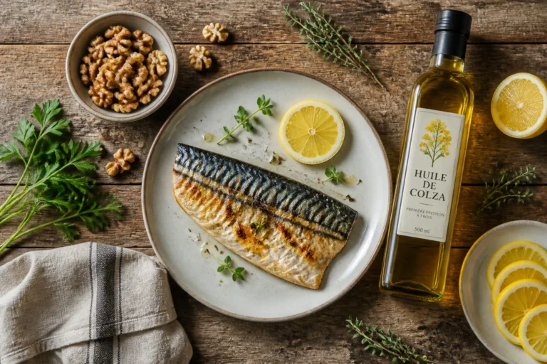 Maquereau, saumon et noix : les meilleures sources alimentaires d'oméga-3