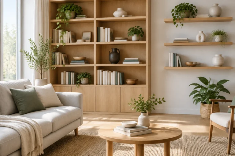 Comment exploiter les murs du salon pour gagner de l'espace ?